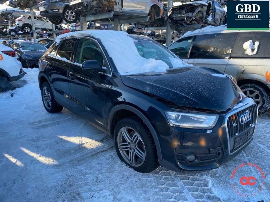 Audi Q3 2011-2014 (Type I, Fase 1) , Motorkode: CFFB, Girkassekode: MKH