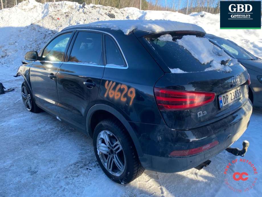 Audi Q3 2011-2014 (Type I, Fase 1) , Motorkode: CFFB, Girkassekode: MKH