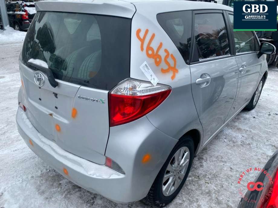Toyota Verso-S 2011-2015 (COMBI) (COMBI), Motorkode: 1NR-FE, Girkassekode: 3040052230