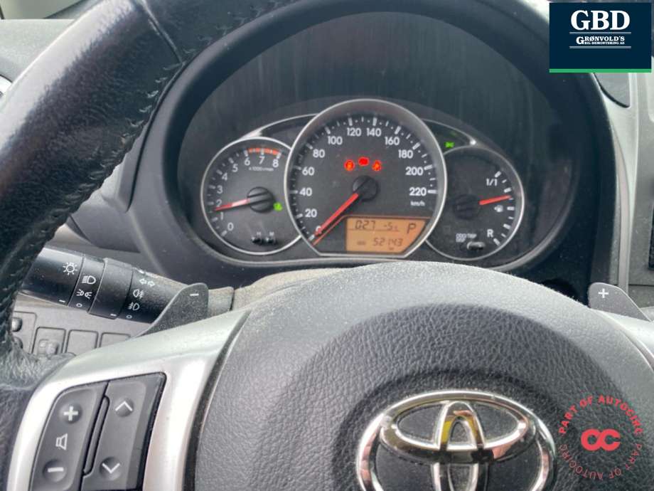 Toyota Verso-S 2011-2015 (COMBI) (COMBI), Motorkode: 1NR-FE, Girkassekode: 3040052230
