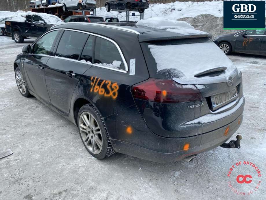 Opel Insignia A 2009-2014 , Motorkode: A20DT, Girkassekode: 55575941