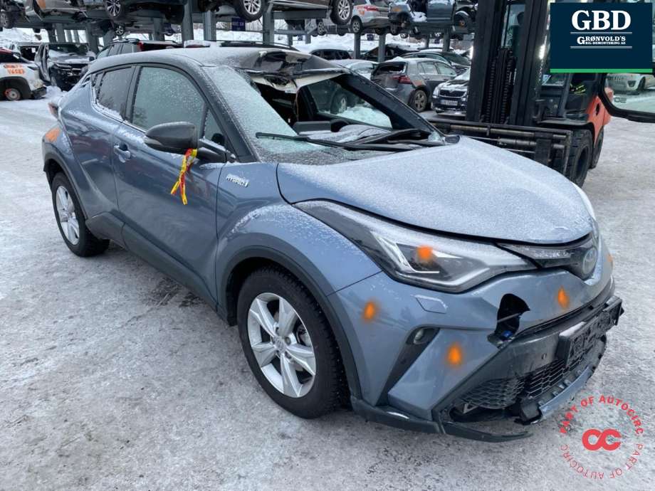 Toyota C-HR 2016-->> , Motorkode: 2ZR-FXE, Girkassekode: 30900F4010