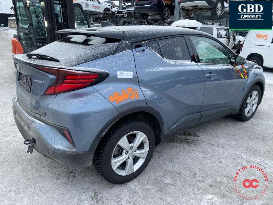 Toyota C-HR 2016-->> , Motorkode: 2ZR-FXE, Girkassekode: 30900F4010