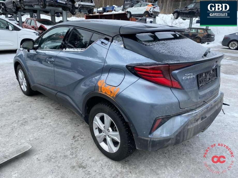 Toyota C-HR 2016-->> , Motorkode: 2ZR-FXE, Girkassekode: 30900F4010