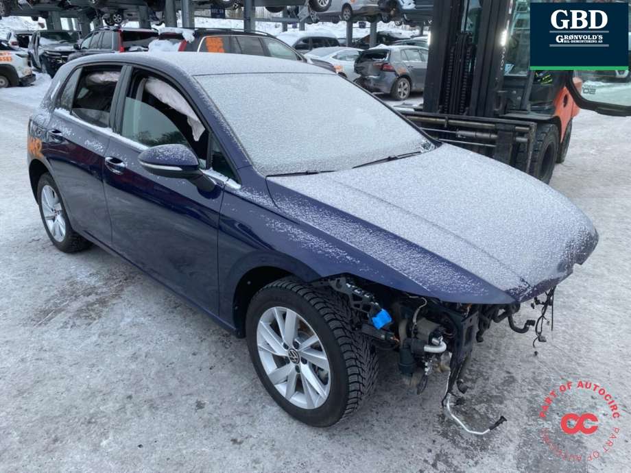 VW Golf VIII 2020-->> , Motorkode: DGEA, Girkassekode: TTT
