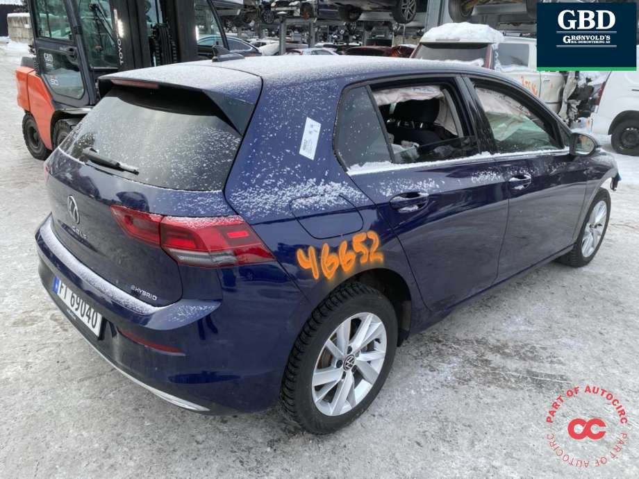 VW Golf VIII 2020-->> , Motorkode: DGEA, Girkassekode: TTT