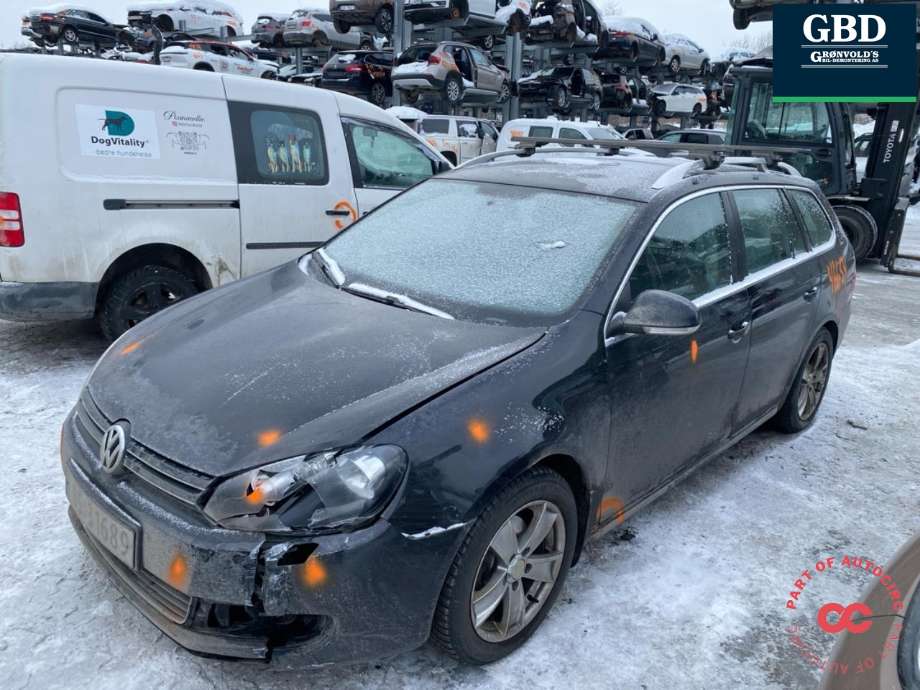 VW Golf VI 2008-2012 , Motorkode: CAYC, Girkassekode: LUB