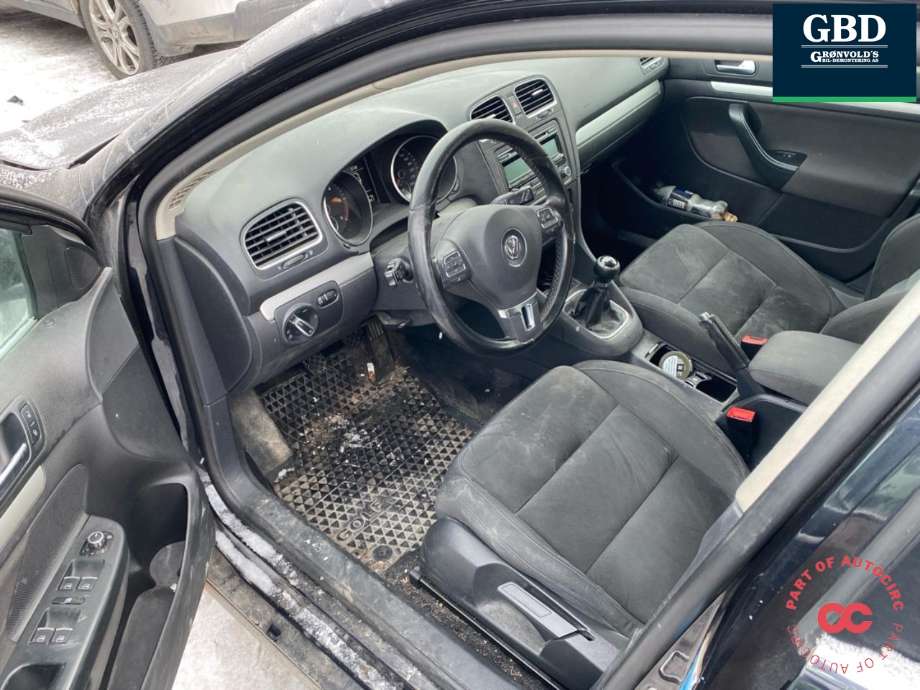 VW Golf VI 2008-2012 , Motorkode: CAYC, Girkassekode: LUB
