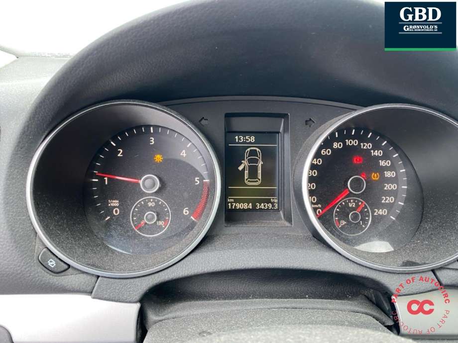 VW Golf VI 2008-2012 , Motorkode: CAYC, Girkassekode: LUB