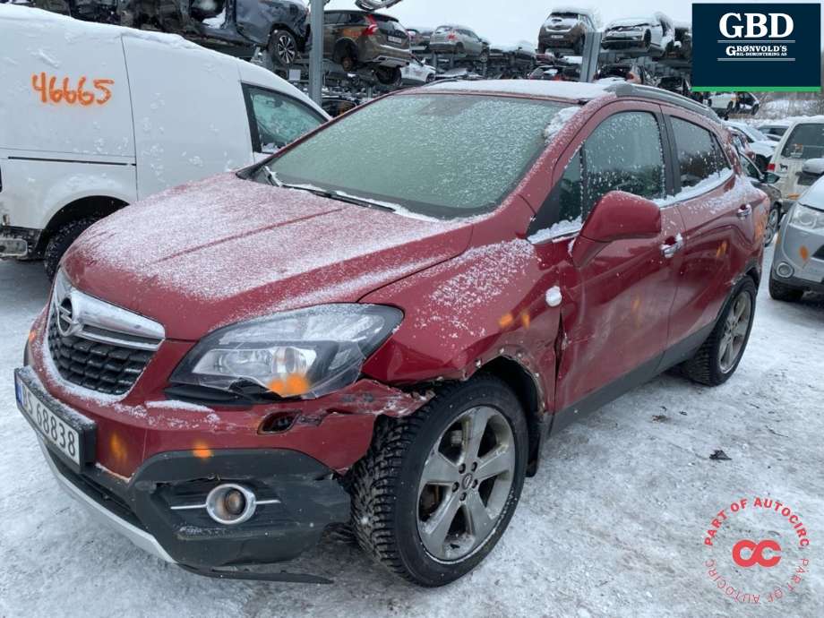 Opel Mokka 2012-2016 (Type I, Fase 1) , Motorkode: A17DTS, Girkassekode: 95523297