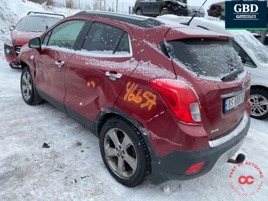 Opel Mokka 2012-2016 (Type I, Fase 1) , Motorkode: A17DTS, Girkassekode: 95523297