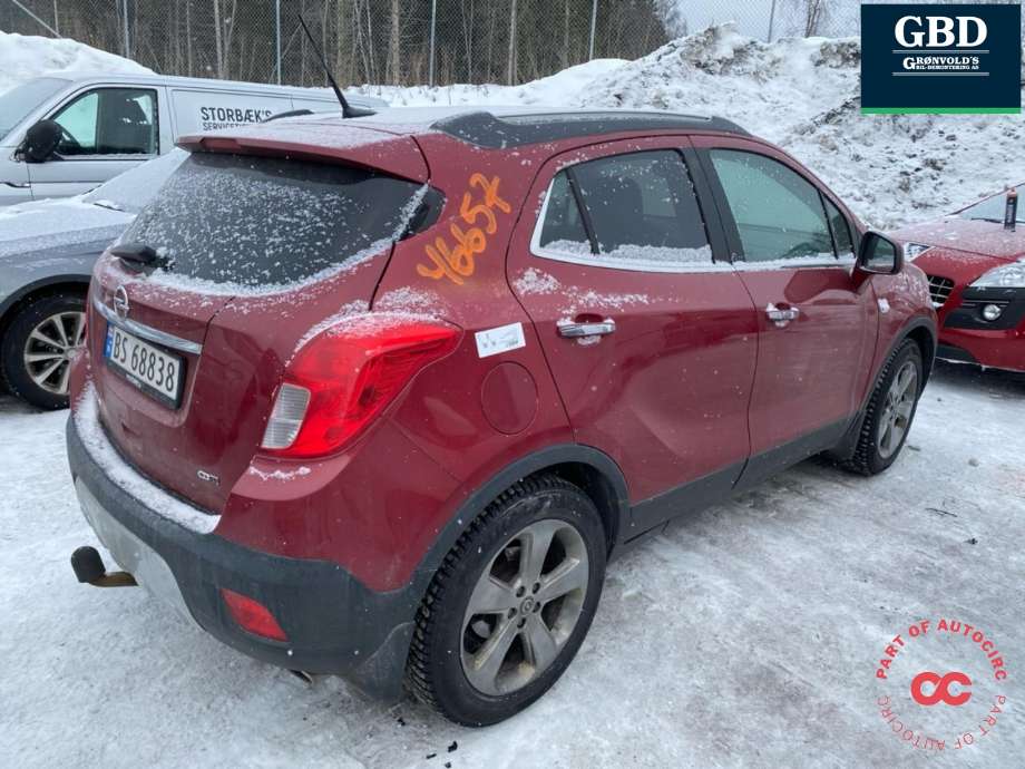 Opel Mokka 2012-2016 (Type I, Fase 1) , Motorkode: A17DTS, Girkassekode: 95523297