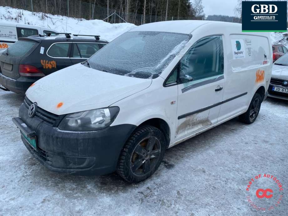 VW Caddy 2010-2015 (Type III, Fase 2) , Motorkode: CFHF, Girkassekode: NFQ