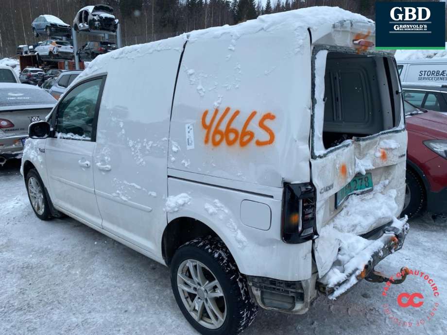 VW Caddy 2015-2020 (Type III, Fase 3) , Motorkode: DFSB, Girkassekode: SXN