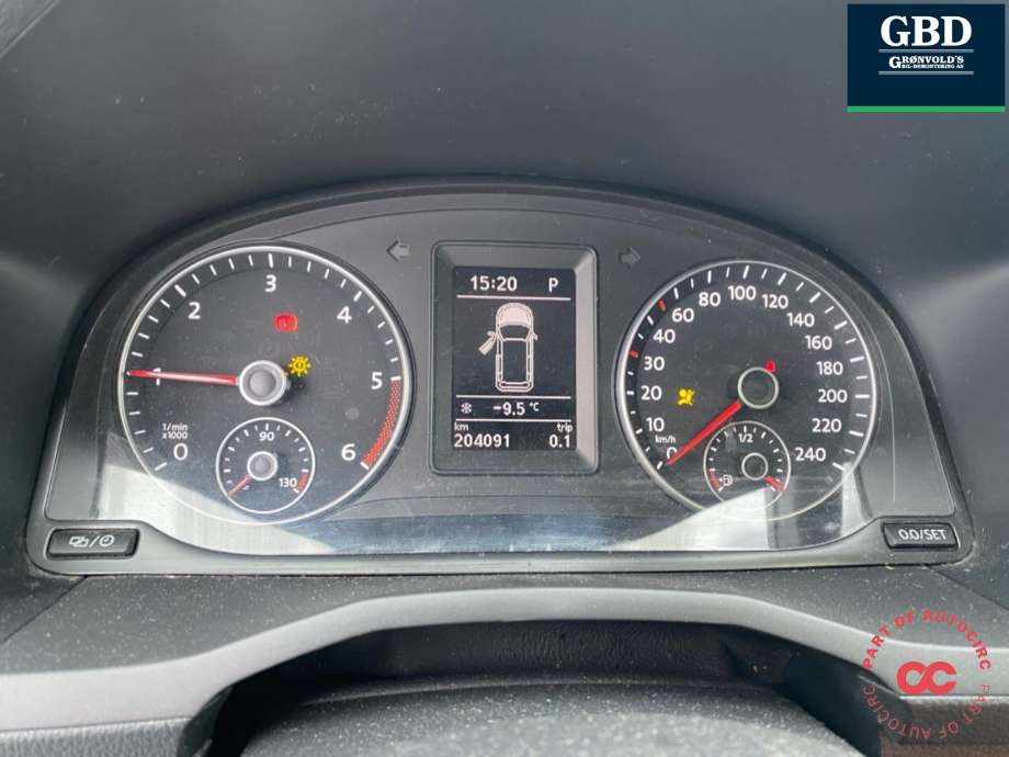 VW Caddy 2015-2020 (Type III, Fase 3) , Motorkode: DFSB, Girkassekode: SXN