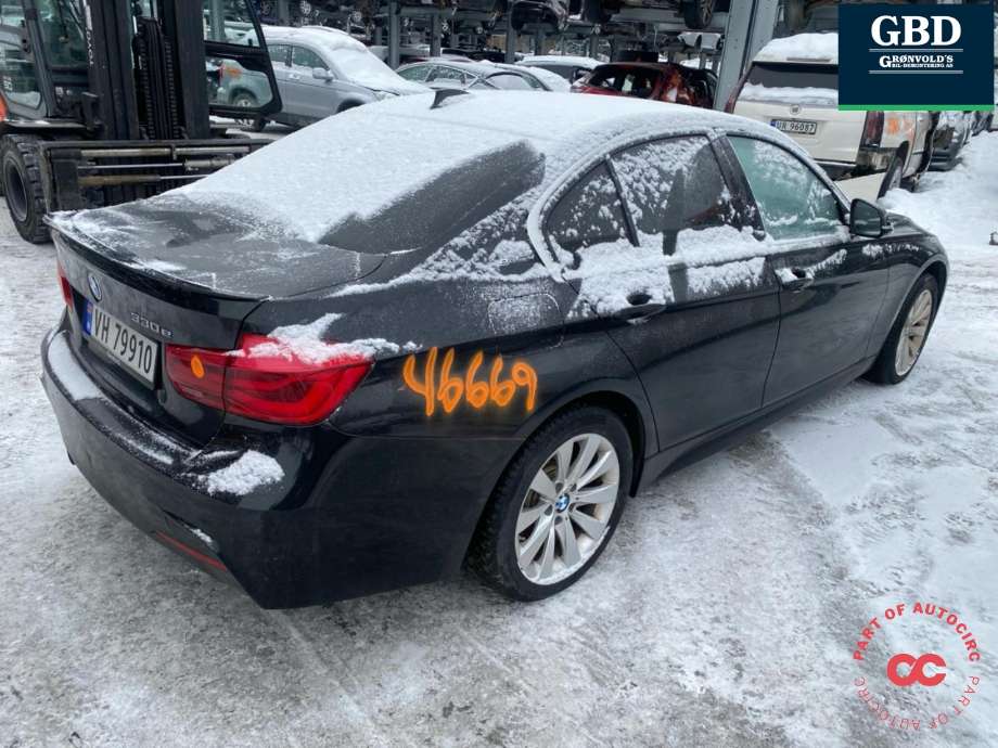 BMW 3-Serie 2012-2018 (F30/F31/F34) (F30/F31/F34), Motorkode: B48-B20A, Girkassekode: 24 00 8 486 617