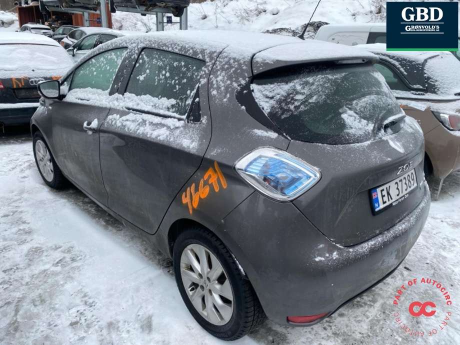 Renault Zoe 2013-2019 (Fase 1) , Motorkode: 5AQ 60, Girkassekode: 