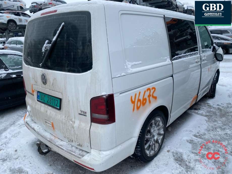 VW Transporter / Caravelle 2009-2015 (Fase 2) (T5) (T5), Motorkode: CFCA, Girkassekode: NTH