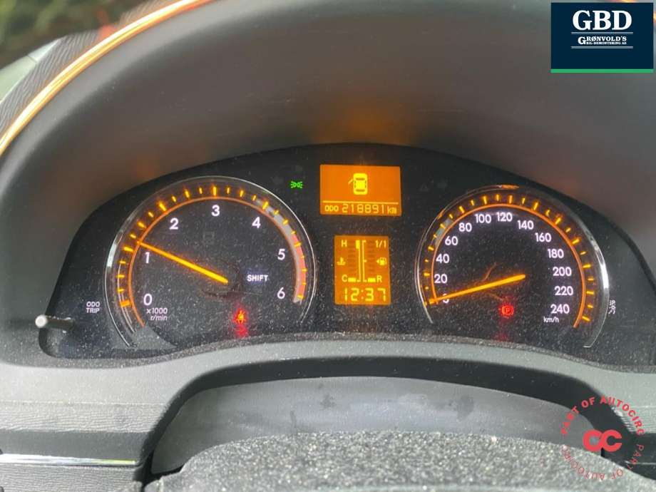 Toyota Avensis 2009-2015 (Type III, Fase 1) , Motorkode: 1AD-FTV, Girkassekode: 3030020A90