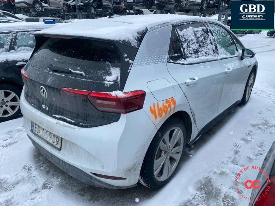 VW ID.3 2020-->> , Motorkode: EBJC, Girkassekode: UMG
