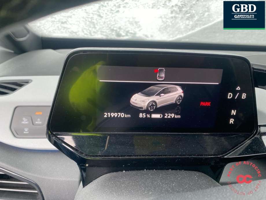 VW ID.3 2020-->> , Motorkode: EBJC, Girkassekode: UMG