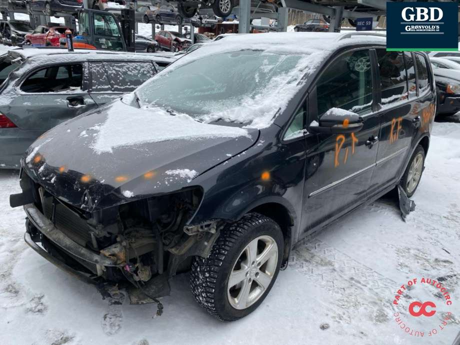 VW Touran 2010-2015 (Type I, Fase 3) , Motorkode: CAYC, Girkassekode: MLE