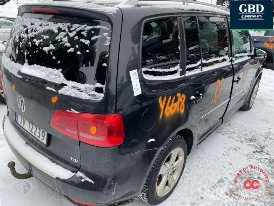 VW Touran 2010-2015 (Type I, Fase 3) , Motorkode: CAYC, Girkassekode: MLE