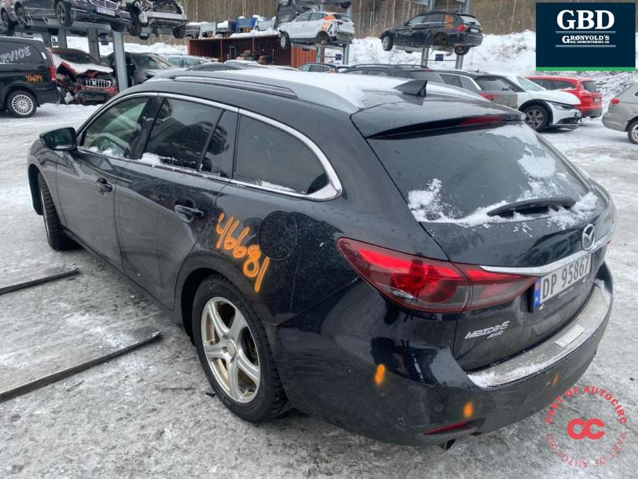 Mazda 6 2015-2018 (Type III, Fase 2) , Motorkode: SH-VPTS, Girkassekode: FZ3219420A