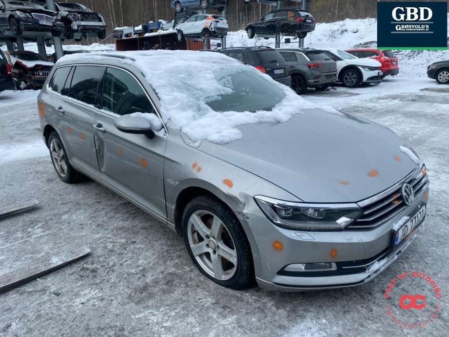 VW Passat 2015-2019 (Fase 1) (B8) (B8), Motorkode: DCXA, Girkassekode: REV