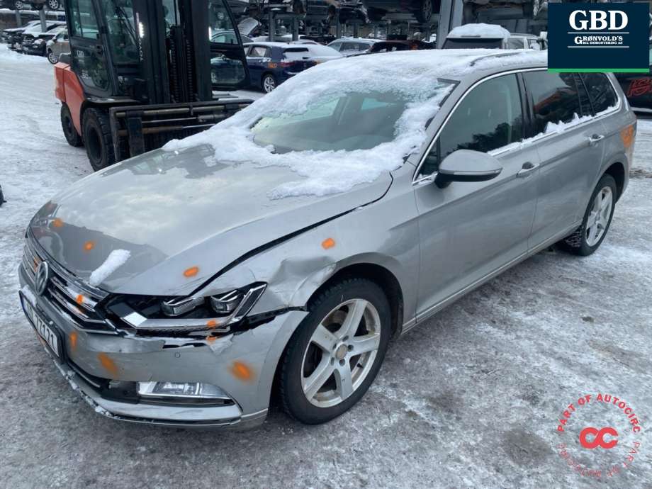 VW Passat 2015-2019 (Fase 1) (B8) (B8), Motorkode: DCXA, Girkassekode: REV