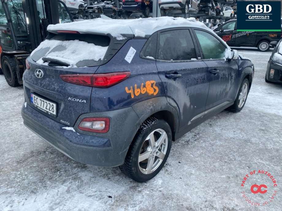 Hyundai Kona 2017-2021 (Type I, Fase 1) , Motorkode: EM16, Girkassekode: 4450018EA0