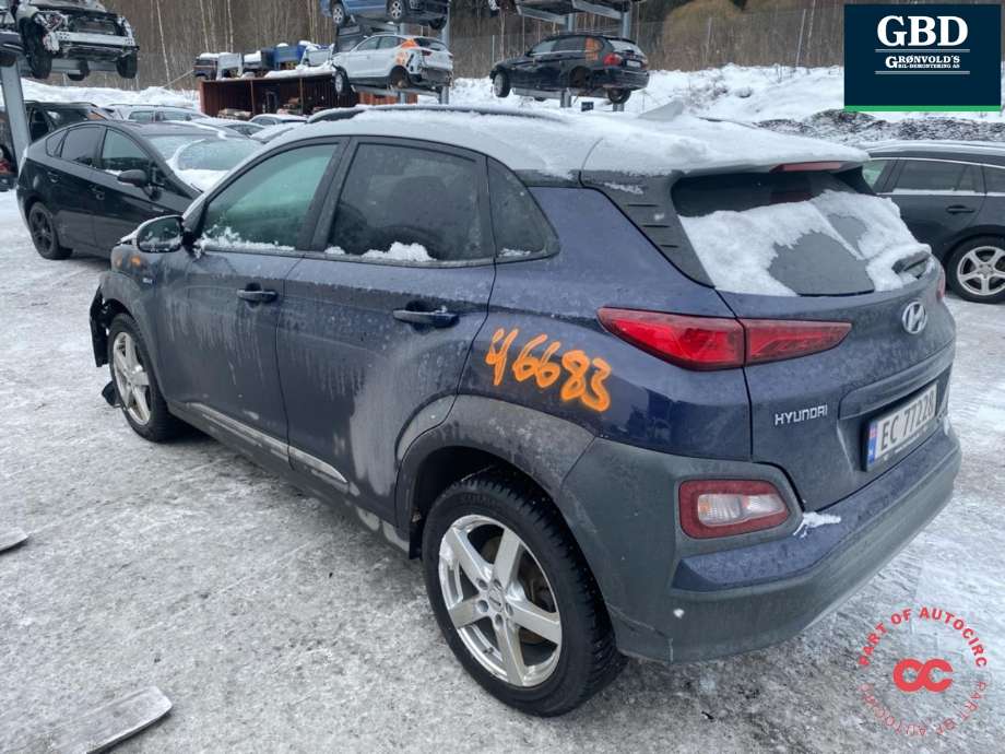 Hyundai Kona 2017-2021 (Type I, Fase 1) , Motorkode: EM16, Girkassekode: 4450018EA0