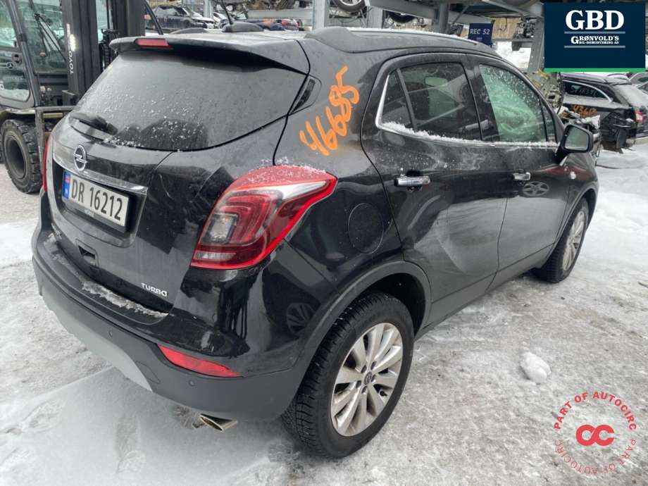 Opel Mokka X 2016-2019 (Type I, Fase 2) , Motorkode: B14NET, Girkassekode: MNK| 95523509