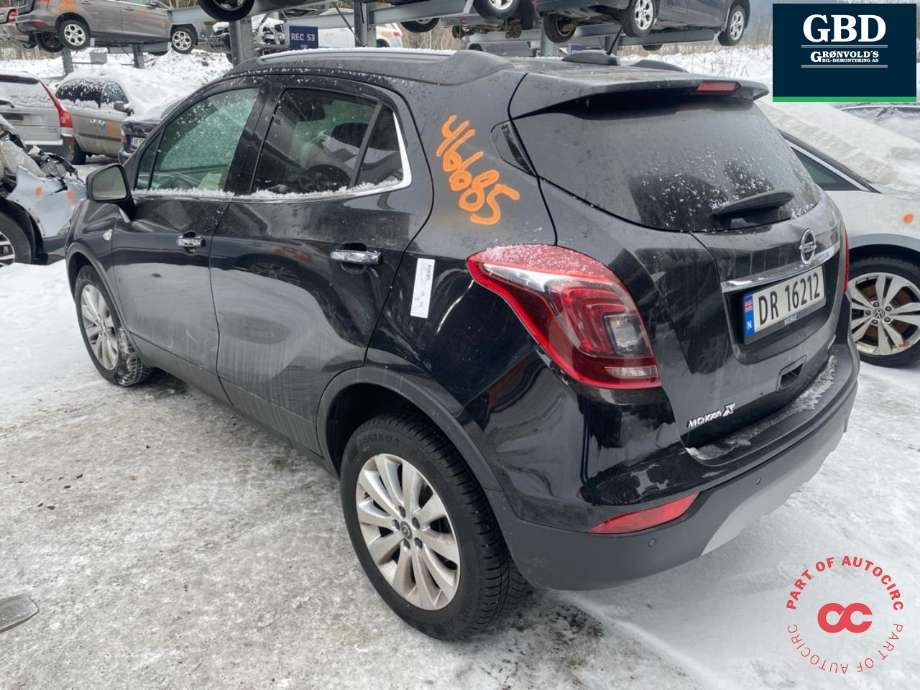 Opel Mokka X 2016-2019 (Type I, Fase 2) , Motorkode: B14NET, Girkassekode: MNK| 95523509