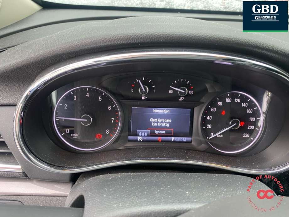 Opel Mokka X 2016-2019 (Type I, Fase 2) , Motorkode: B14NET, Girkassekode: MNK| 95523509