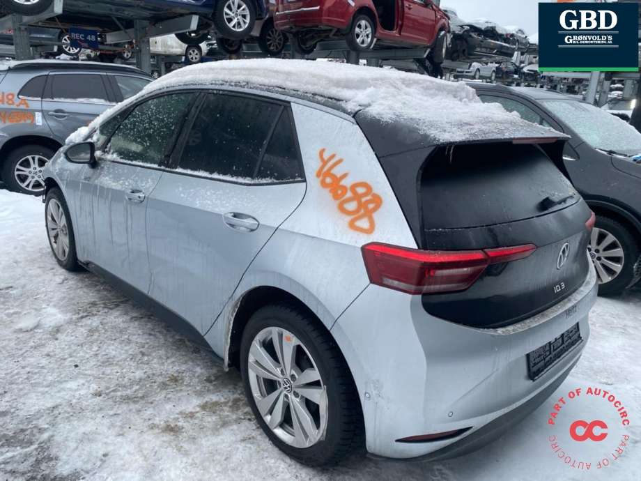 VW ID.3 2020-->> , Motorkode: EDCC, Girkassekode: UYX