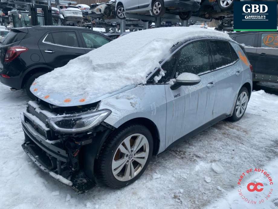 VW ID.3 2020-->> , Motorkode: EDCC, Girkassekode: UYX