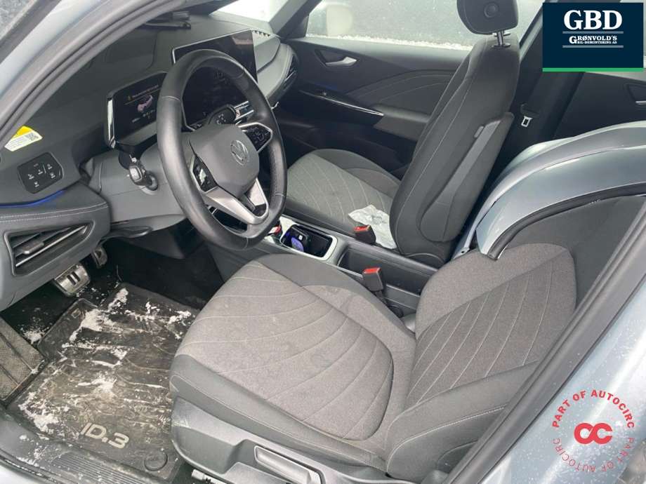 VW ID.3 2020-->> , Motorkode: EDCC, Girkassekode: UYX