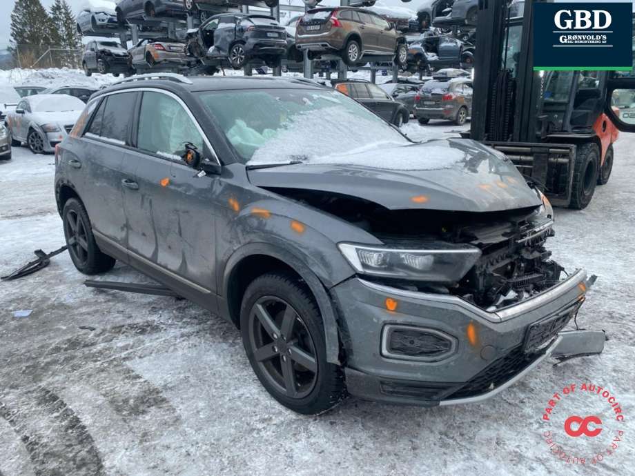 VW T-Roc 2017-->> , Motorkode: DPCA, Girkassekode: UAG