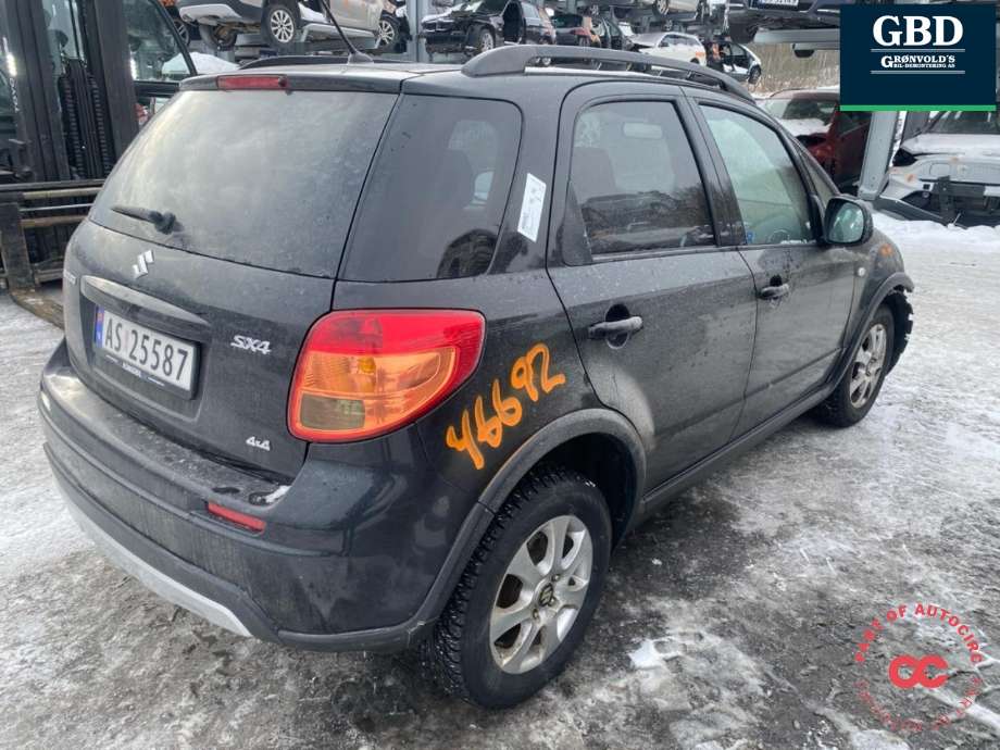 Suzuki SX4 2009-2013 (Type I, Fase 2) , Motorkode: M16A, Girkassekode: 2000279J70