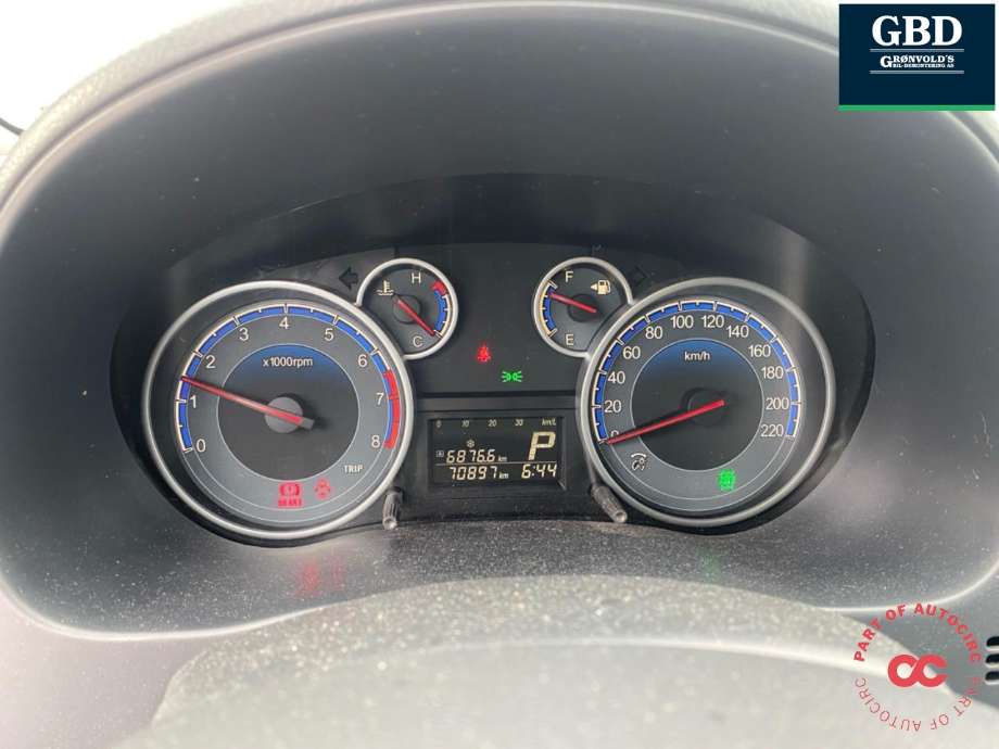 Suzuki SX4 2009-2013 (Type I, Fase 2) , Motorkode: M16A, Girkassekode: 2000279J70