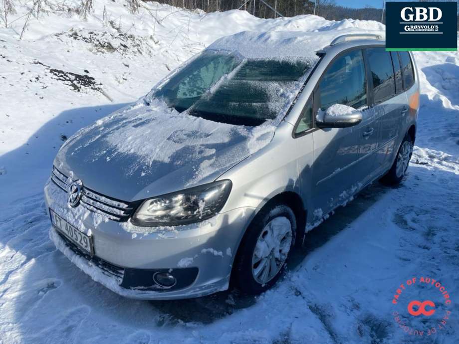 VW Touran 2010-2015 (Type I, Fase 3) , Motorkode: CFJA, Girkassekode: PBE