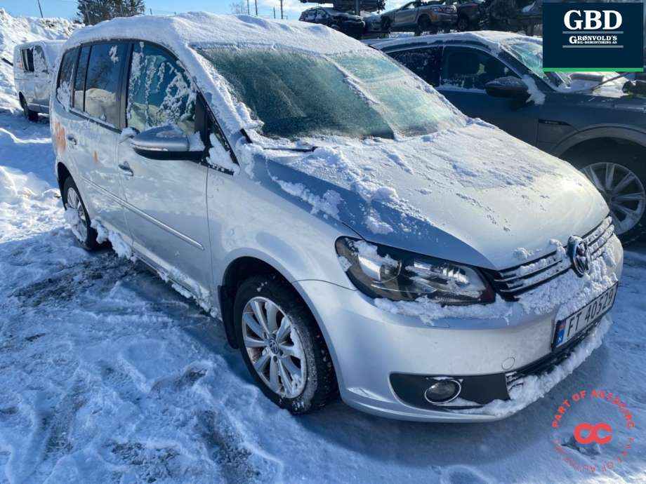 VW Touran 2010-2015 (Type I, Fase 3) , Motorkode: CFJA, Girkassekode: PBE