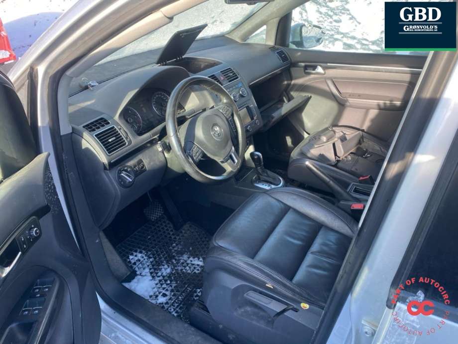 VW Touran 2010-2015 (Type I, Fase 3) , Motorkode: CFJA, Girkassekode: PBE