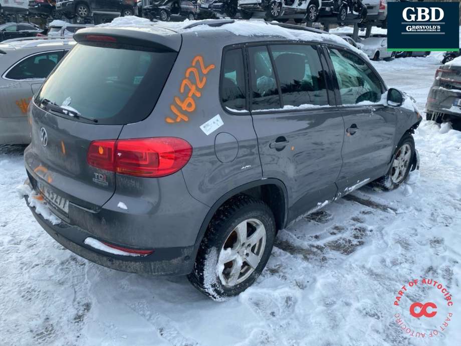 VW Tiguan 2011-2016 (Type I, Fase 2) , Motorkode: CFFD, Girkassekode: NFZ