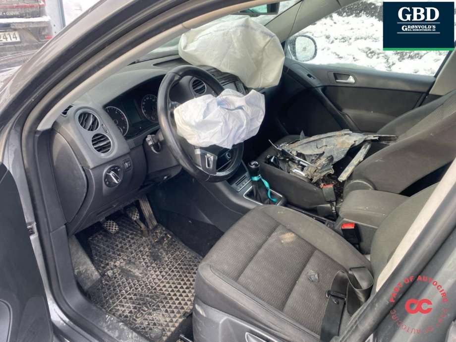 VW Tiguan 2011-2016 (Type I, Fase 2) , Motorkode: CFFD, Girkassekode: NFZ