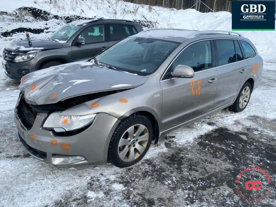 Škoda Superb 2008-2015 (Type II) , Motorkode: CAYC, Girkassekode: MTG