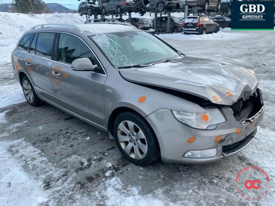 Škoda Superb 2008-2015 (Type II) , Motorkode: CAYC, Girkassekode: MTG