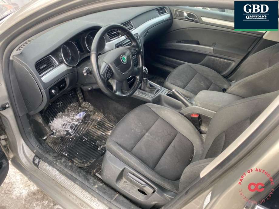 Škoda Superb 2008-2015 (Type II) , Motorkode: CAYC, Girkassekode: MTG