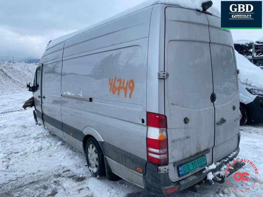 Mercedes Sprinter 2013-2018 (Fase 2) (906) (906), Motorkode: OM651.955, Girkassekode: A 906 270 62 00